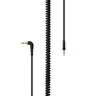 AIAIAI C03 - Coiled W/Adaptor - Black - 4 mm - 3,65 m