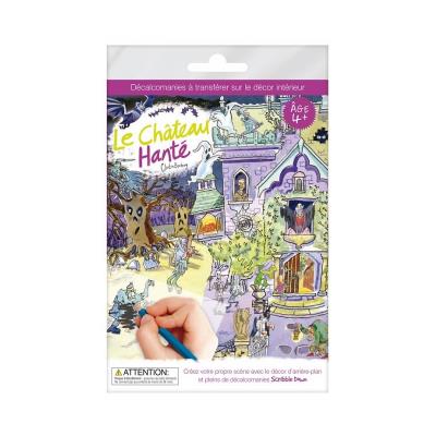 Decalcomanies Le chateau hante Transferts  Planche decor