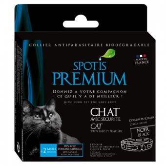 Spotis Premium Collier Antiparasitaire Naturel Pour Chat Phosphorescent Hygiene Et Sante Pour Chat Achat Prix Fnac