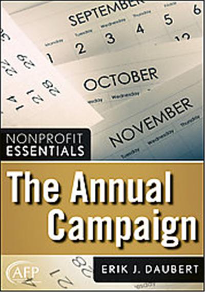 The Annual Campaign, The AFP Fund Development Series
