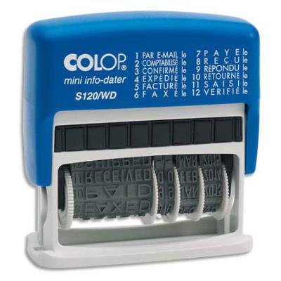 Dateur multiformules 12 formules à encrage automatique S120WD - hauteur des caractères 4 mm