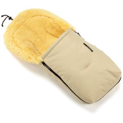 KAISER - 6534131 - NIDS D'ANGE POUR POUSSETTE - SAC DE COUCHAGE EN PEAU D'AGNEAU - NATURE SABLE