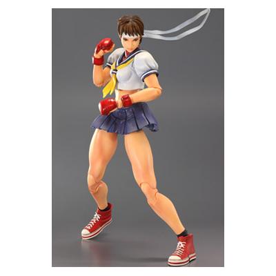 Square-Enix - Super Street Fighter IV Play Arts Kai Vol. 4 Sakura 22 cm