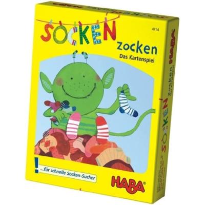 HABA 4714 - CARTES GAMBLE CHAUSSETTES DE JEUX