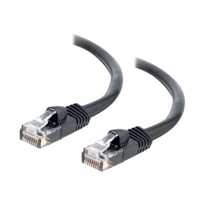C2G Cat5e Booted Unshielded (UTP) Network Patch Cable - verbindingskabel - 1 m - zwart