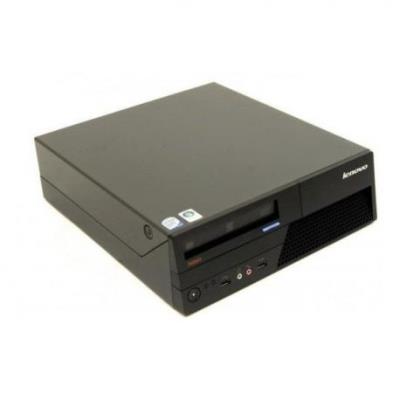 Ordinateur de bureau d'occasion - Lenovo ThinkCentre M58P Intel Core 2 Duo E8500 3,16GHz 4Go 320Go DVDRW Windows 7