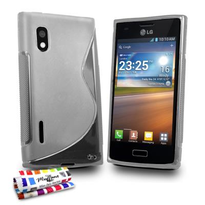 Coque Souple ORIGINALE Ultra Fine Transparent , Le S, Premium de MUZZANO pour LG E610
