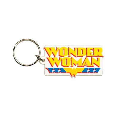 DC Comics - Porte-clés caoutchouc Wonder Woman Logo 6 cm