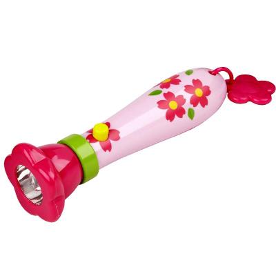 Lampe de poche enfant fille Lampe torche fleurs 26cm LED Enfant 3 ans +