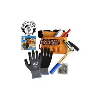 Vedes 29201781 1 x KIDS AT WORK Ensemble D'outils avec Ceinture