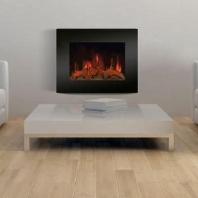 Cheminée électrique stella 1800w carrera chauffage