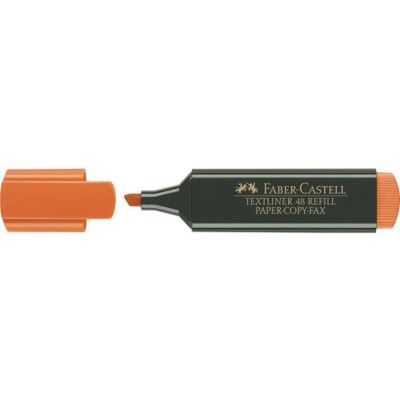 Marqueur fluor Faber Orange