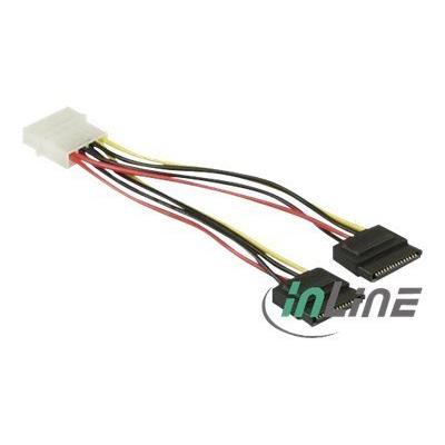 InLine Y-cable - adaptateur secteur - 20 cm