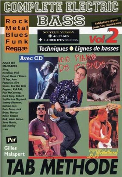 Complete Electric Bass Vol.2 + Cd