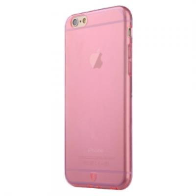 Baseus Coque souple en gel rose translucide pour iPhone 6