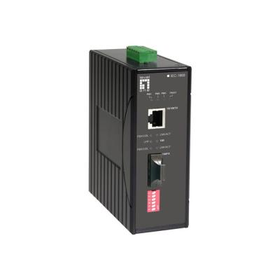 LevelOne Infinity IEC-1800 - glasvezel mediaconverter - Ethernet, Fast Ethernet
