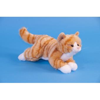 Chat Roux En Peluche De 26cm Animal En Peluche Achat Prix Fnac