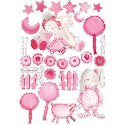 Moulin Roty Stickers Déco Lila,