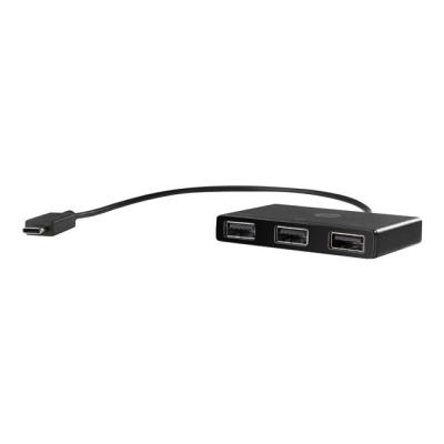 HP USB-C to USB-A - hub - 3 poorten
