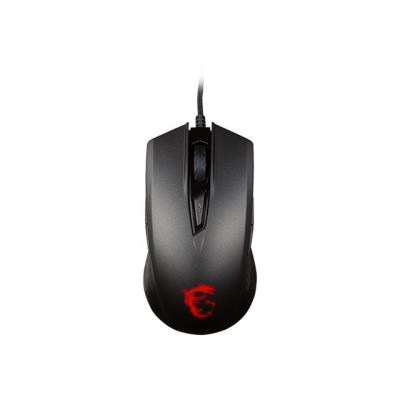MSI Clutch GM40 Gaming - muis - USB - rood