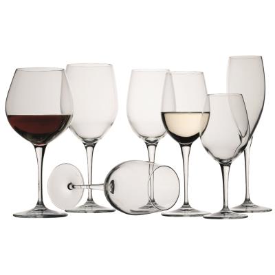 Lot De 12 Verres à Pied Pour Vin - Transparent, Hauteur 13 Cm - Occasion