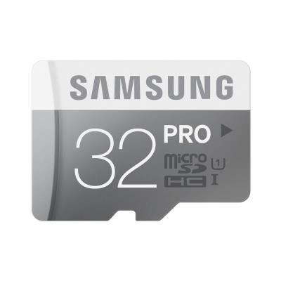 Samsung Pro MB-MG32D - flashgeheugenkaart - 32 GB - microSDHC UHS-I