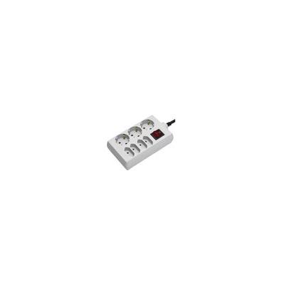 Multiprise - Brennenstuhl - DUO 1.4m/7fach /Schalter blanc