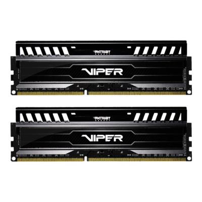 Pdp Systems Patriot Extreme Performance Viper 3 Series Black Mamba Edition - Ddr3 - Kit - 8 Go: 2 X 4 Go - Dimm 240 Broches - 800 Mhz / Pc3-12800 - Cl9 - 1.5 V - Mémoire Sans Tampon - Non Ecc