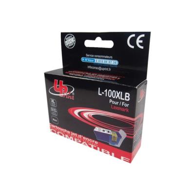 UPrint L-100XLB - XL grootte - zwart - inktcartridge (alternatief voor: Lexmark 100XLA)