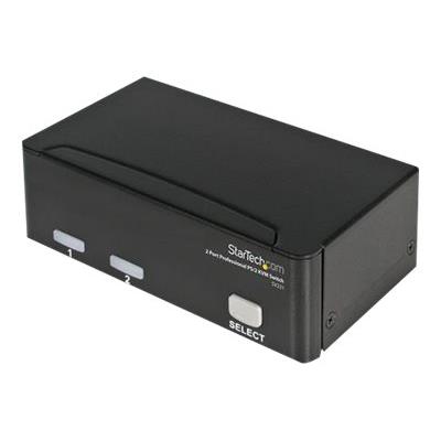 StarTech.com 2 Port Professional PS/2 KVM Switch - KVM-schakelaar - 2 poorten - desktop