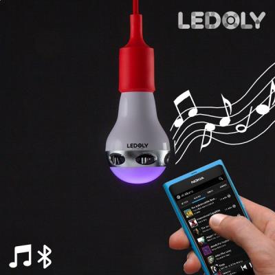 Ampoule avec lumière multicouleur Bluetooth télécommandée