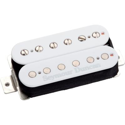 Accessoires Guitares Seymour Duncan Sh-6N-W - Duncan Distortion Manche Blanc Doubles / Humbuckers