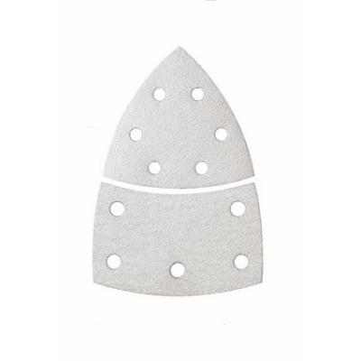 Abrasif pour Ponceuse Bosch Feuille Abrasive pour Ponceuse Multi avec Bande Auto-Agrippante - Perforé - Grain 180 - 102 Mm X 62