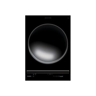 Aeg Hc451500Eb - Table De Cuisson à Induction - 1 Plaques De Cuisson - Niche - Largeur : 36 Cm - Profondeur : 52 Cm - Noir