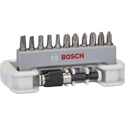 Embout De Vissage Bosch 2608522130 Coffret Tournevis avec Embouts avec Porte-Embout 11 Pièces