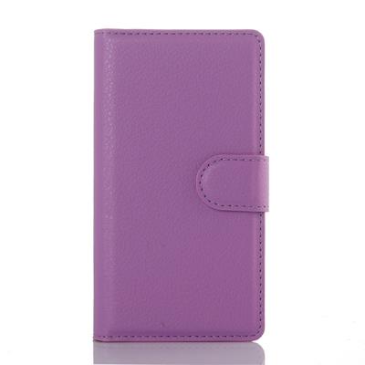 Etui en PU Magnetique pour SONY Xperia Z5 Compact - Pourpre