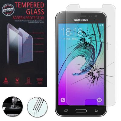 Film Vitre verre Trempé de protection d'écran pour Samsung Galaxy J3 (2016) J320F - TRANSPARENT