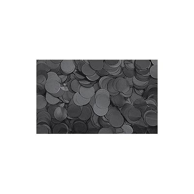 Showtec Confettis Ronds 55mm Noirs