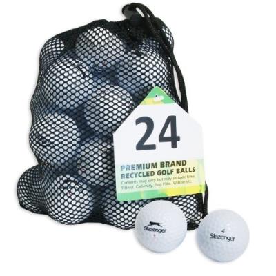 Second chance slazenger 24 balles de golf de récupération grade a