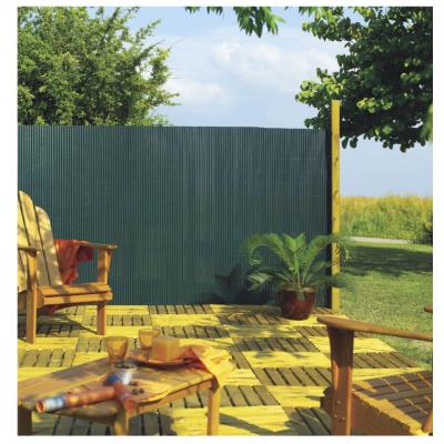 INTERMAS - Canisse PVC simple face Vert 85% occultant 1,5x3 m PLASTICANE