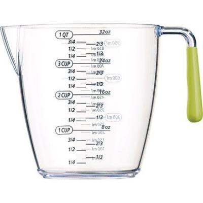 KITCHEN CRAFT - COLOURWORKS - VERRE DOSEUR - VERT - LOT DE 3