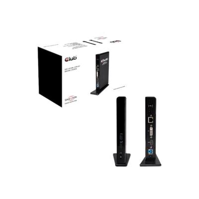 Club3D SenseVision USB 3.0 Dual Display Docking Station - dockingstation