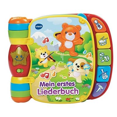 Vtech 80 - 166704 Jouet Pour Bébé Mon Premier Livre - Version Allemande