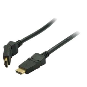 Shiverpeaks basic-s câble hdmi, fiche a mâle pliable bs75725-hb - 1