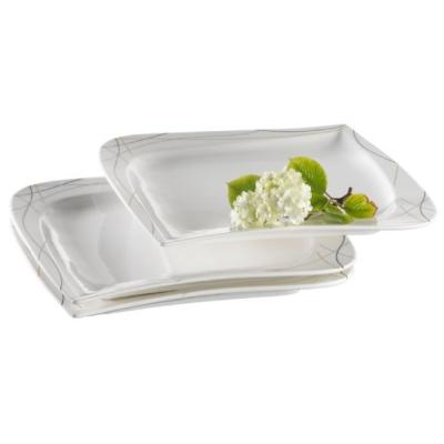 VERSO 922235 ASSIETTE DE PRÉSENTATION 30 CM 3 PIÈCES CAPRICE