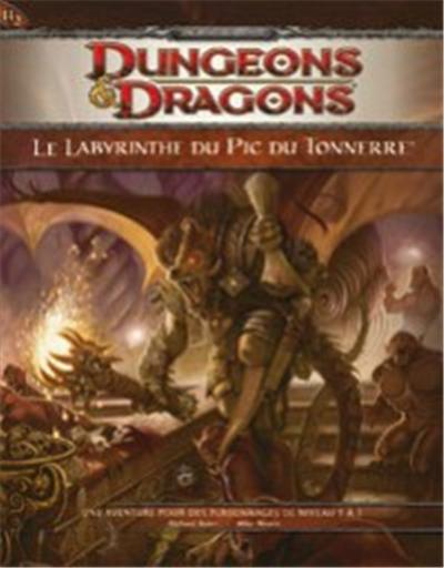Wizards Of The Coast - Dungeons & Dragons 4 - Le Labyrinthe Du Pic Du Tonnerre