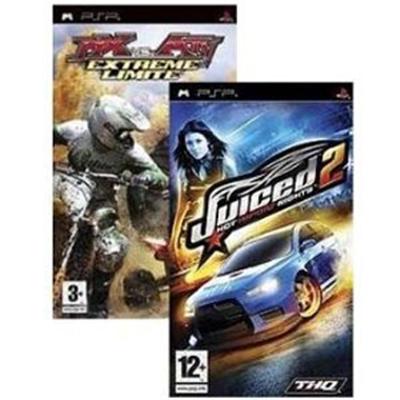 PSP JUICED 2, HOT IMPORT NIGHTS + MX VS ATV, EXTREME LIMITE