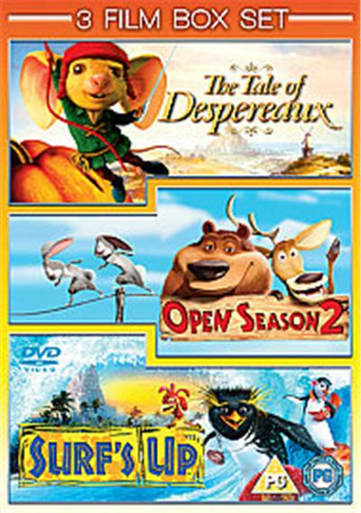The Tale Of Despereaux / Open Season 2 / Surf's Up , (Box Set)