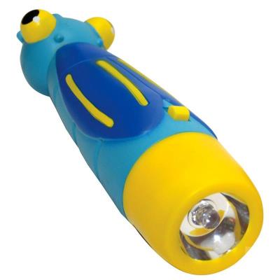 Lampe de poche enfant garçon Bleu Lampe torche 26cm LED Enfant 3 ans +