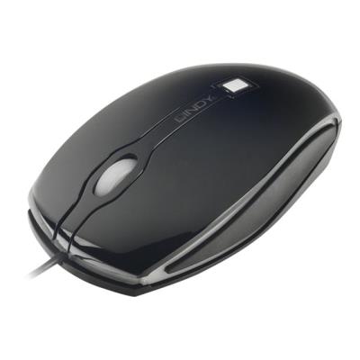 Lindy - muis - PS/2, USB - zwart